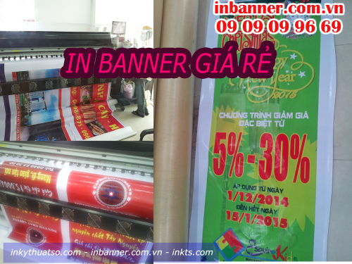 In banner giá rẻ tại cty TNHH In Kỹ Thuật Số - Digital Printing