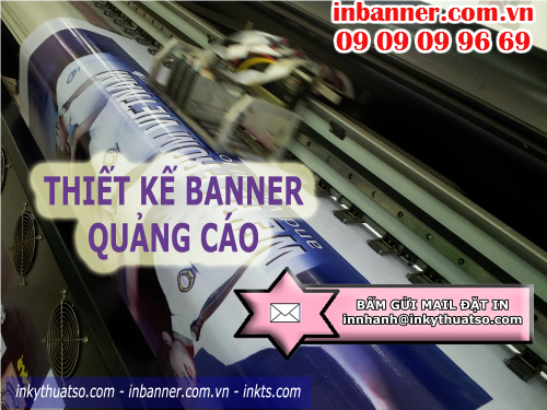 Bấm gửi mail đặt thiết kế banner quảng cáo tại Cty TNHH In Kỹ Thuật Số - Digital Printing