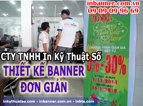 Các thiết kế banner đơn giản của khách hàng tại Cty TNHH In Kỹ Thuật Số - Digital Printing