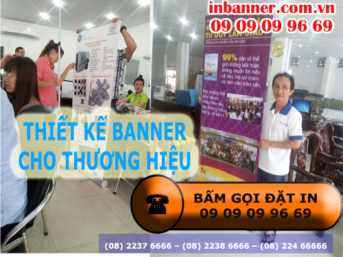 Bấm gọi thiết kế banner cho thương hiệu tại Cty TNHH In Kỹ Thuật Số - Digital Printing