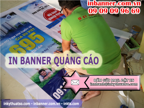 Bấm gửi mail đặt in banner quảng cáo tại Cty TNHH In Kỹ Thuật Số - Digital Printing