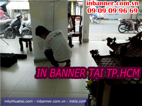 Dịch vụ in banner tại TP.HCM ở Cty TNHH In Kỹ Thuật Số - Digital Printing
