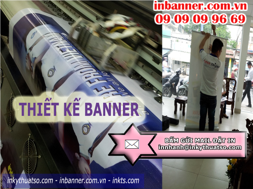 Bấm gửi mail đặt thiết kế banner tại Cty TNHH In Kỹ Thuật Số - Digital Printing