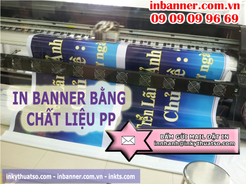 Bấm gửi mail đặt in banner bằng chất liệu PP tại Cty TNHH In Kỹ Thuật Số - Digital Printing